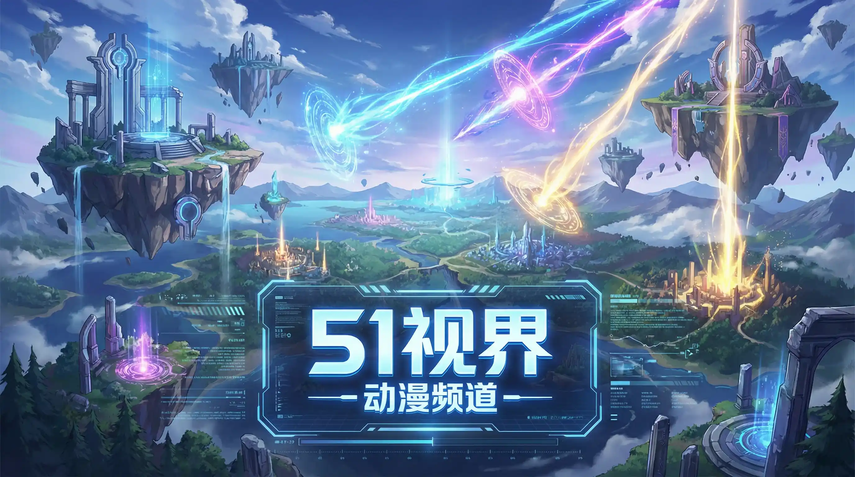 奇幻动漫世界浮空岛屿 - 51黑料网 动漫资讯